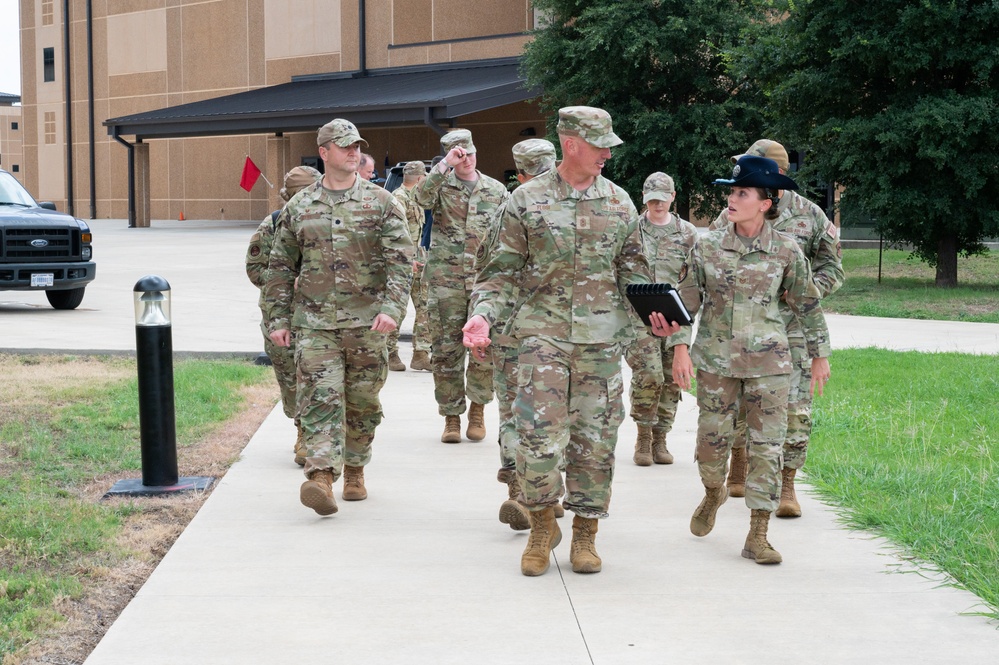 CMSAF Flosi's Inaugural Visit to the 37 TRW