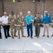 Flightline shack ribbon cutting