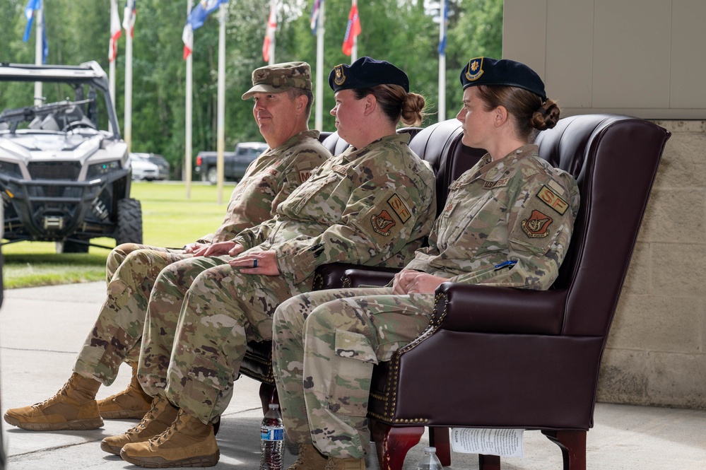 354th Security Forces Squadron holds change of command