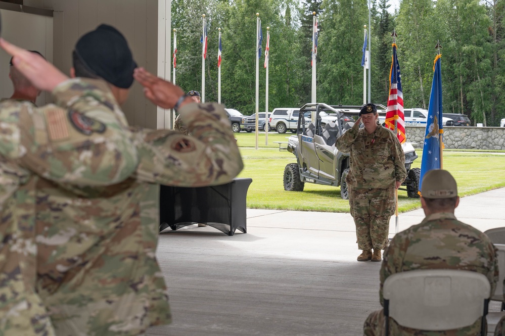 354th Security Forces Squadron holds change of command