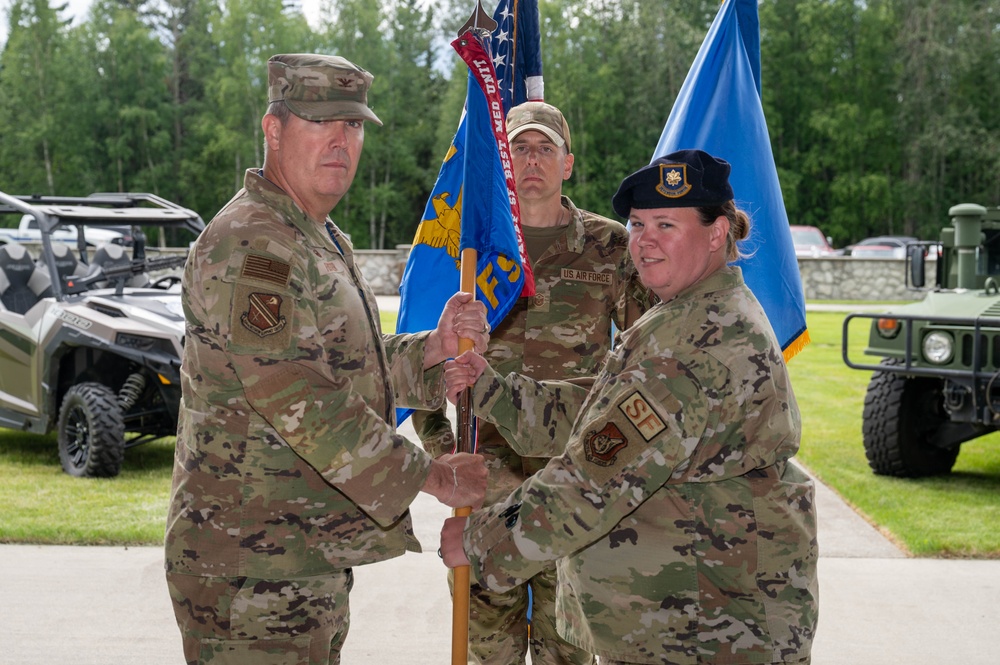 354th Security Forces Squadron holds change of command