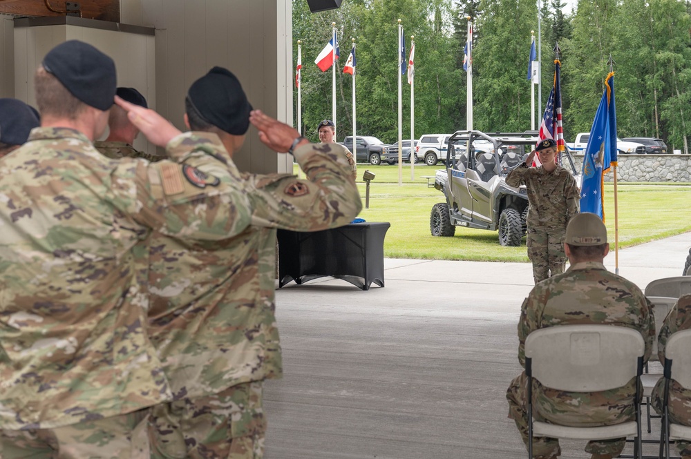 354th Security Forces Squadron holds change of command