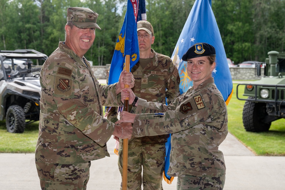 354th Security Forces Squadron holds change of command