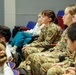 U.S. Army Brig. Gen. James D. Burk, Chief Army Nurse Corps, visits with Army nurses during an official visit to Walter Reed