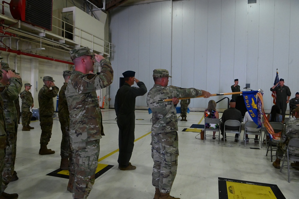 550th Fighter Squadron Change of Command