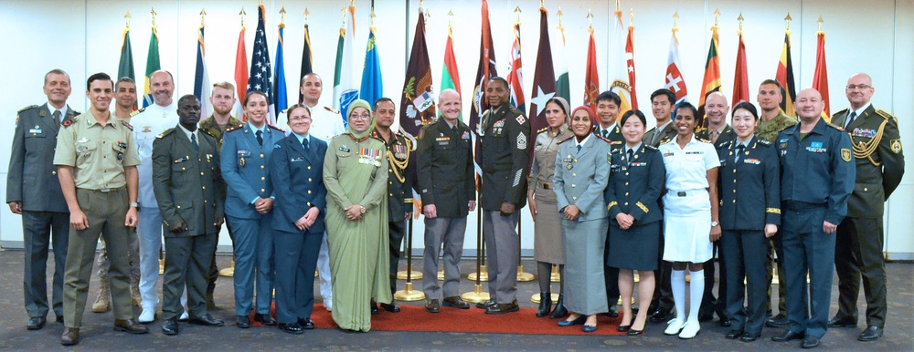 MEDCoE hosts International Military Students Reception