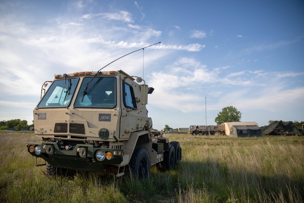 Citizen-Soldiers train to operate, defend logistics hub