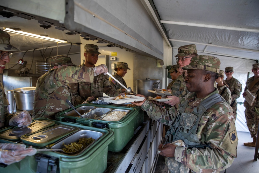 Citizen-Soldiers train to operate, defend logistics hub