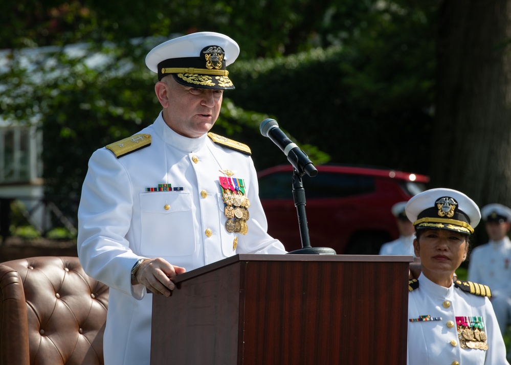 Naval District Washington Change of Command 2024