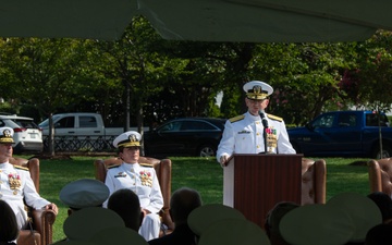 Naval District Washington Changes Command