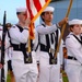 NMCCL Honor Guard provides flag detail at Jacksonville Ospreys baseball game