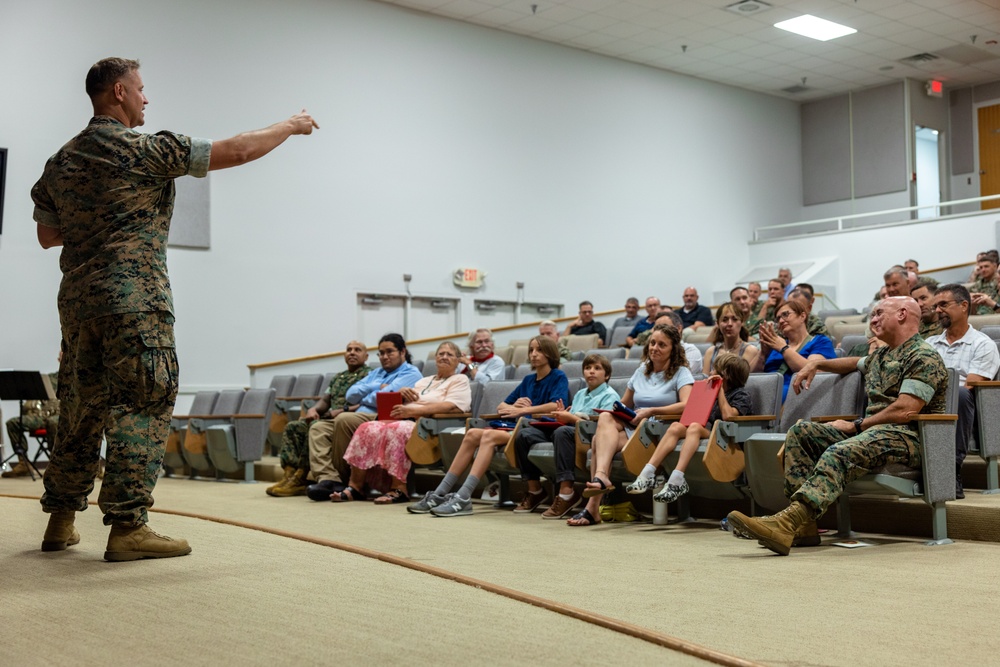 MGySgt McCarty Retirement Ceremony