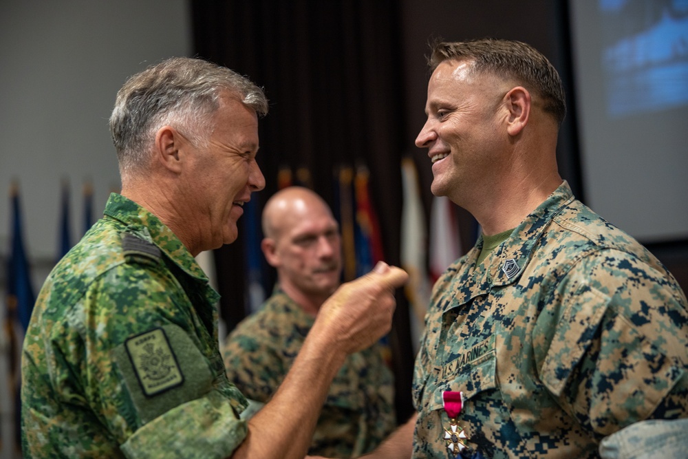 MGySgt McCarty Retirement Ceremony