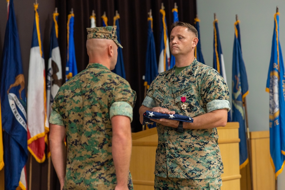 MGySgt McCarty Retirement Ceremony