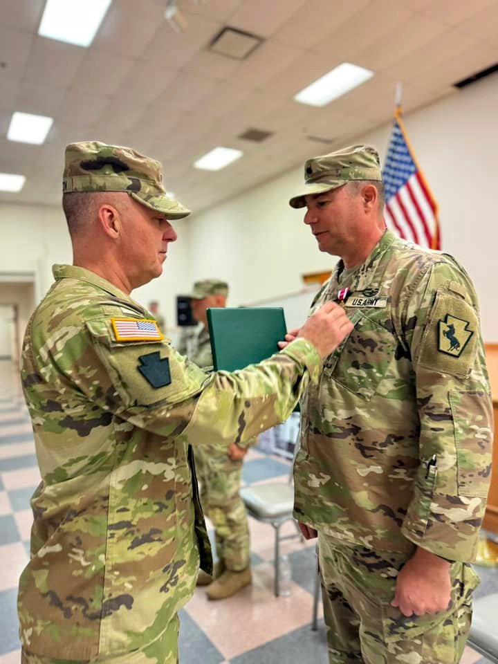 337th Engineer Battalion change of command