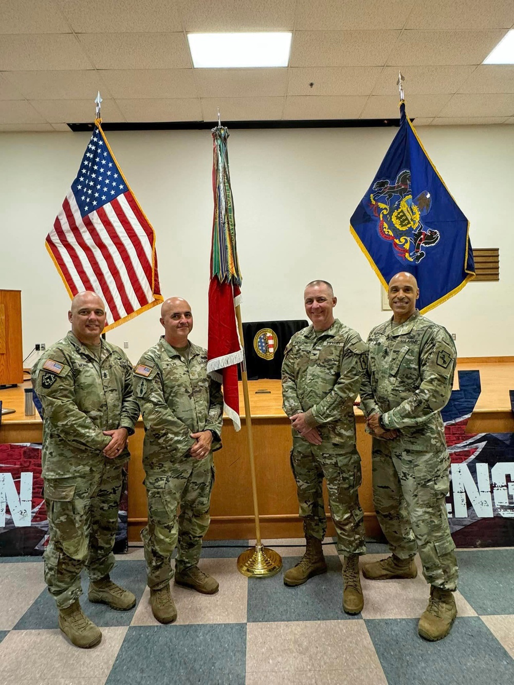 337th Engineer Battalion change of command