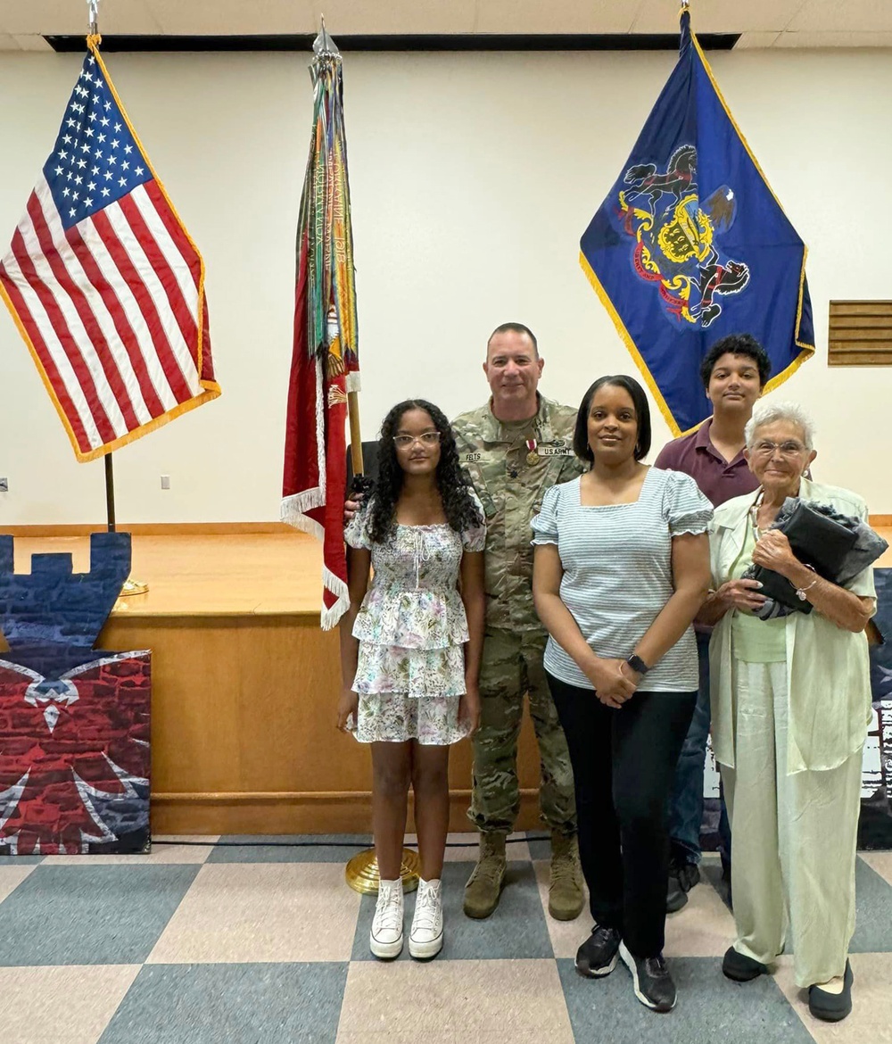 337th Engineer Battalion change of command