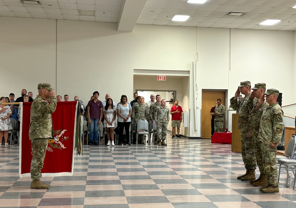 337th Engineer Battalion change of command