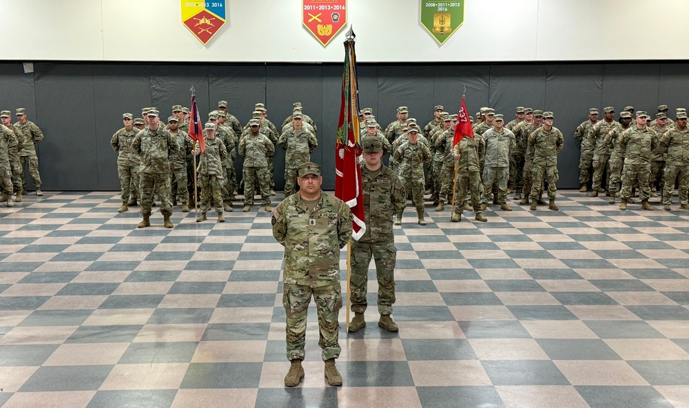 337th Engineer Battalion change of command