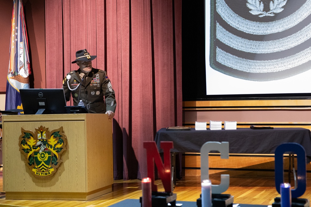 1st Armored Division welcomes new NCOs to its ranks during NCO Induction Ceremony