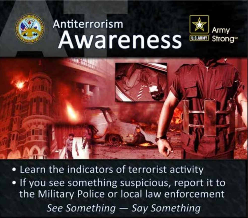 DVIDS - News - August is observed as Antiterrorism Awareness Month at ...