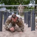 1st Lt. Layton Thorpe crawls