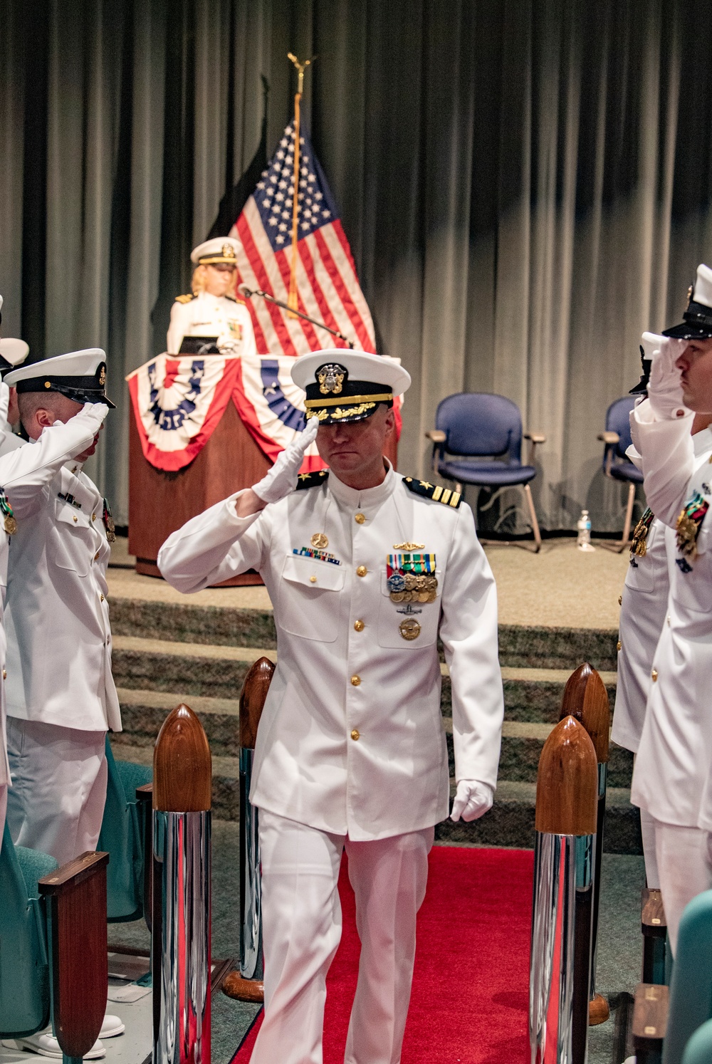 DVIDS - Images - USS Kentucky Welcomes New Commanding Officer [Image 7 ...