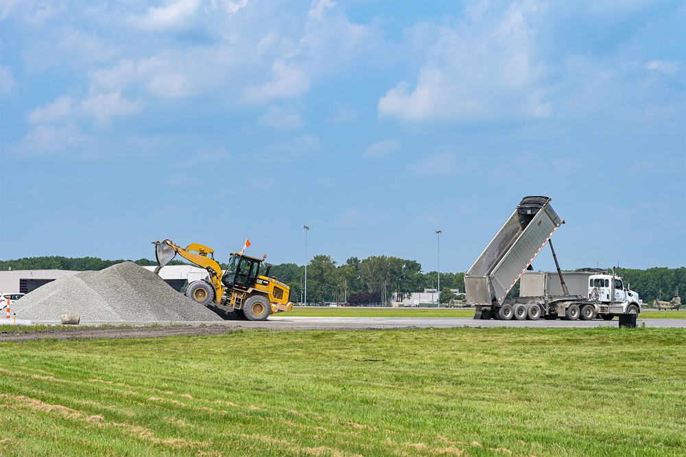 Runway Repair Project Begins at Selfridge Air National Guard Base