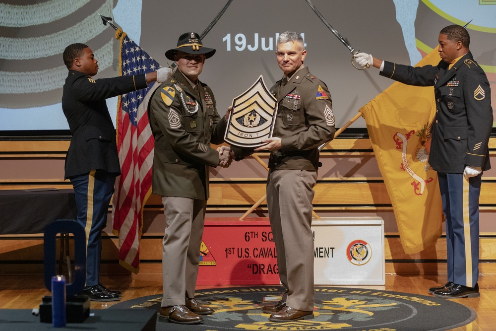 1st Armored Division welcomes new NCOs to its ranks during NCO Induction Ceremony