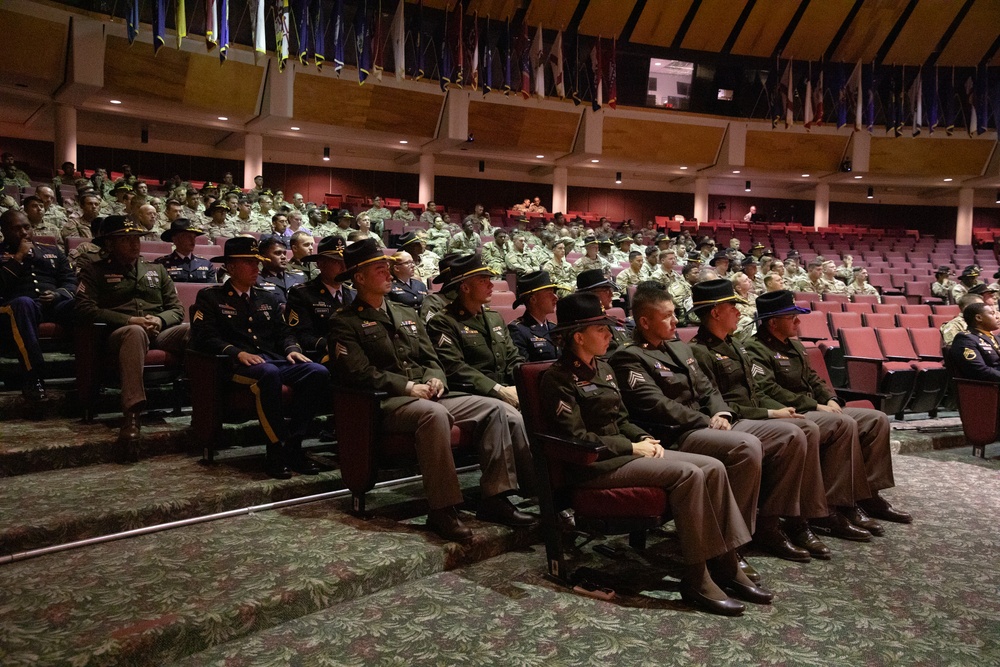 1st Armored Division welcomes new NCOs to its ranks during NCO Induction Ceremony