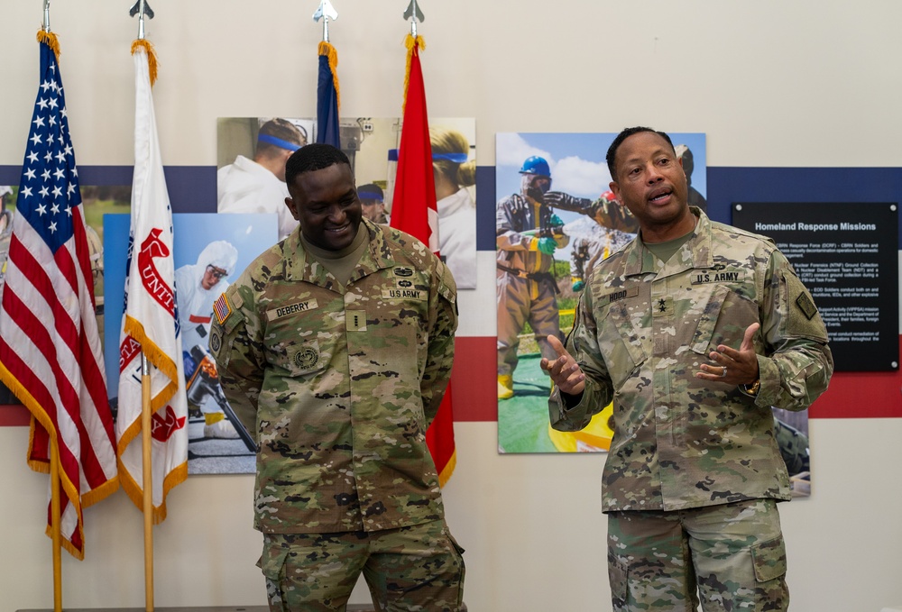 Premier CBRNE formation hosts first command chief warrant officer change of charter