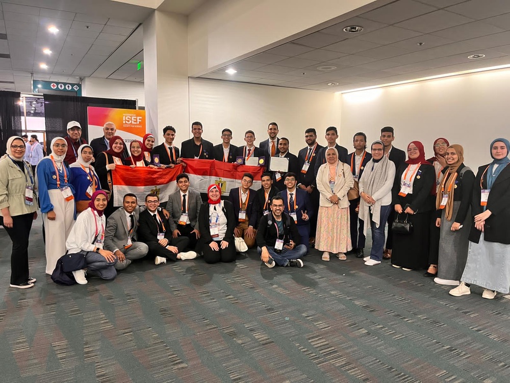 Egyptian students compete in ISEF 2024