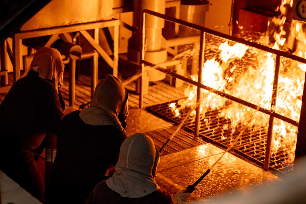 USS Greeneville Sailors Train at STFSD