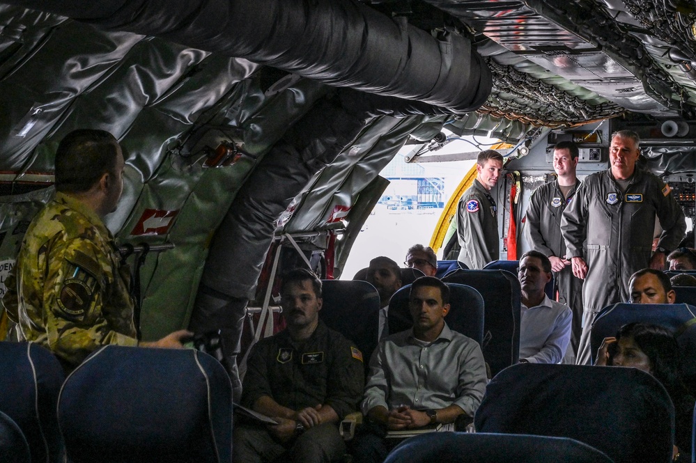 Fairchild showcases RTIC system during a congressional delegation flight