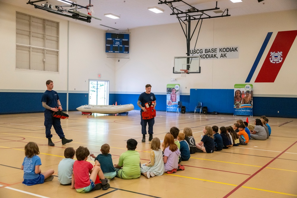 Coast Guard hosts water safety event at Base Kodiak, Alaska