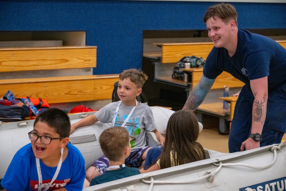 Coast Guard hosts water safety event at Base Kodiak, Alaska