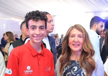 USAID/Egypt partners with Egypt’s Ministry of Education and Technical Education and Mountain View Egypt to inaugurate the Mountain View International Applied Technology School (IATS) in Qalyubia.