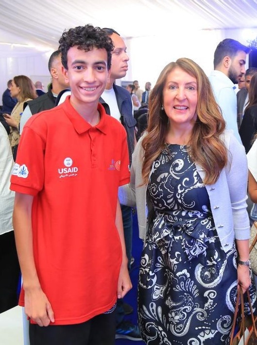 USAID/Egypt partners with Egypt’s Ministry of Education and Technical Education and Mountain View Egypt to inaugurate the Mountain View International Applied Technology School (IATS) in Qalyubia.