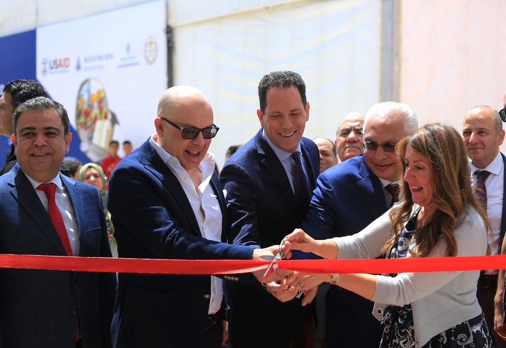 USAID/Egypt partners with Egypt’s Ministry of Education and Technical Education and Mountain View Egypt to inaugurate the Mountain View International Applied Technology School (IATS) in Qalyubia.