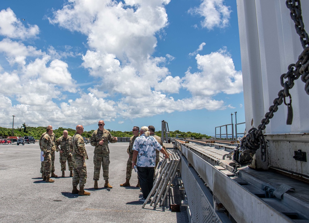 515 AMOW Command Team Tours AMS Units