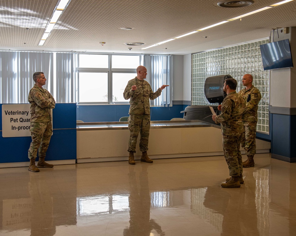 515 AMOW Command Team Tours AMS Units