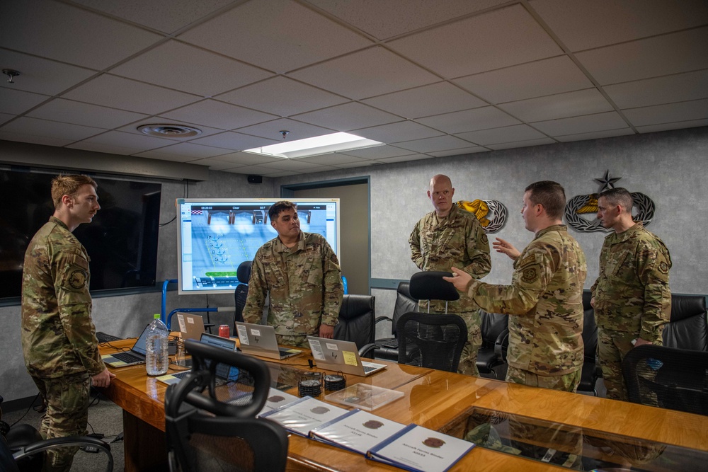 515 AMOW Command Team Tours AMS Units