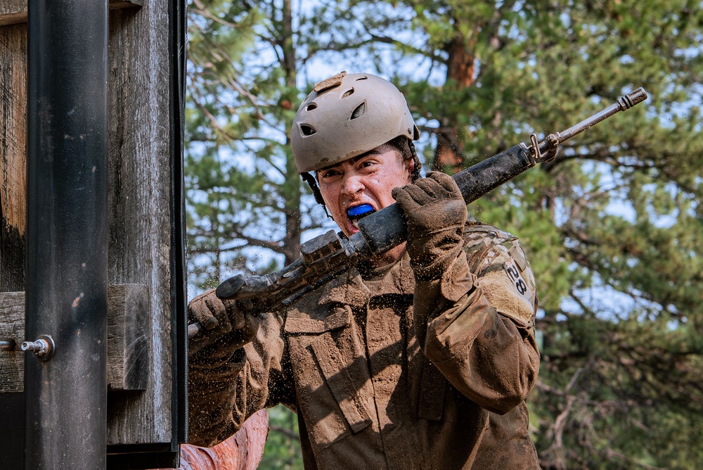 U.S. Air Force Academy BCT Class of 2028 Assault Course