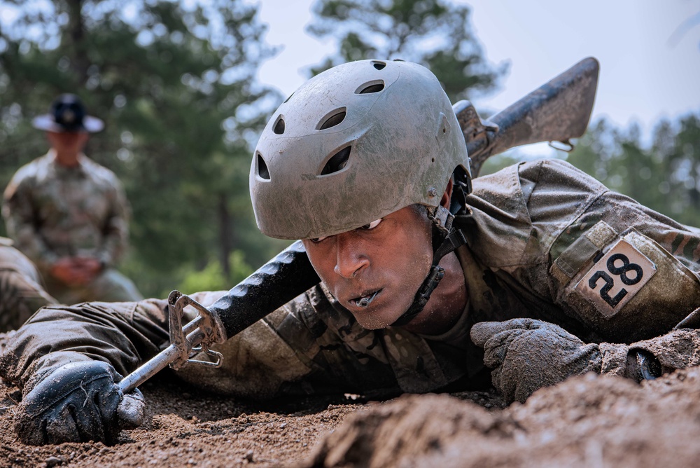 U.S. Air Force Academy BCT Class of 2028 Assault Course