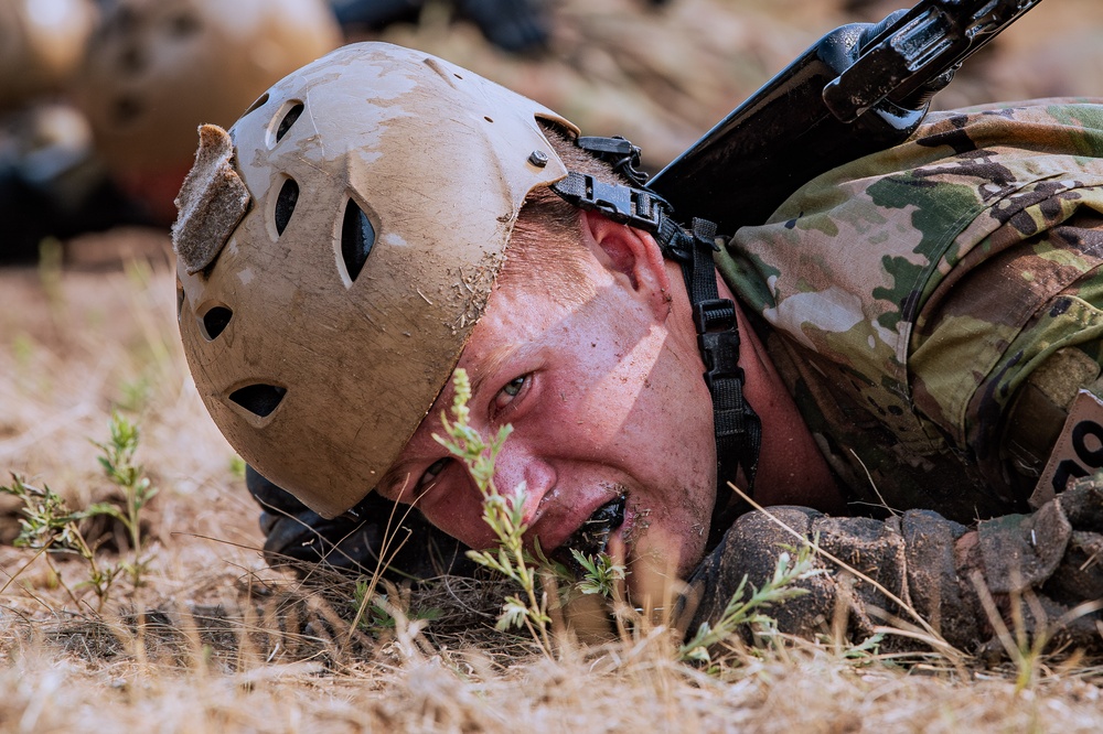 U.S. Air Force Academy BCT Class of 2028 Assault Course