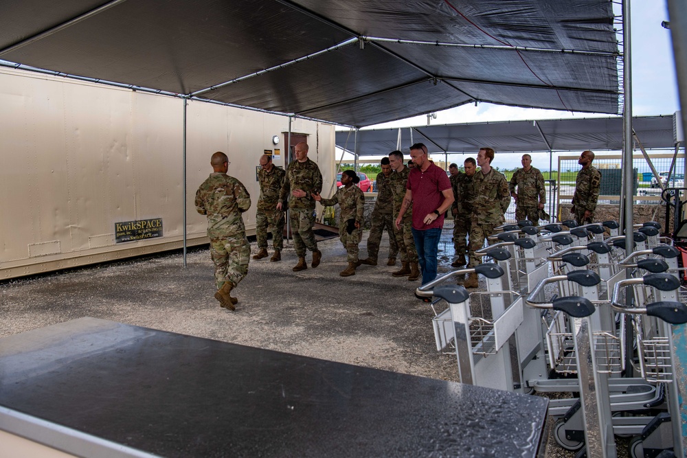 515 AMOW Command Team Tours AMS Units