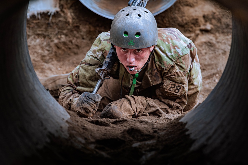 U.S. Air Force Academy BCT Class of 2028 Assault Course