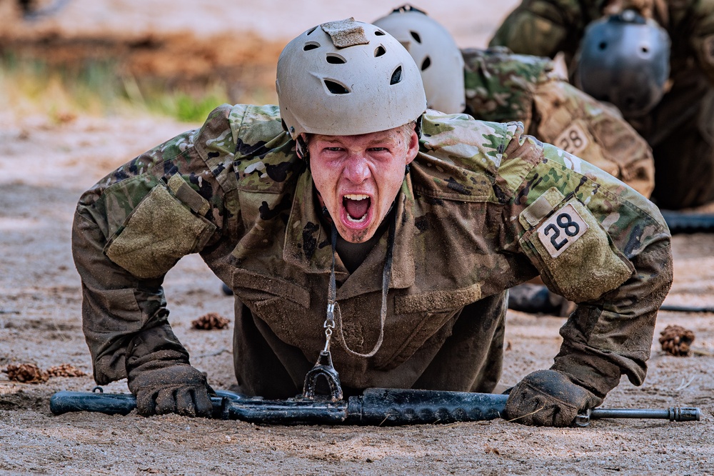 U.S. Air Force Academy BCT Class of 2028 Assault Course