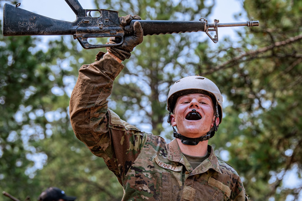 U.S. Air Force Academy BCT Class of 2028 Assault Course