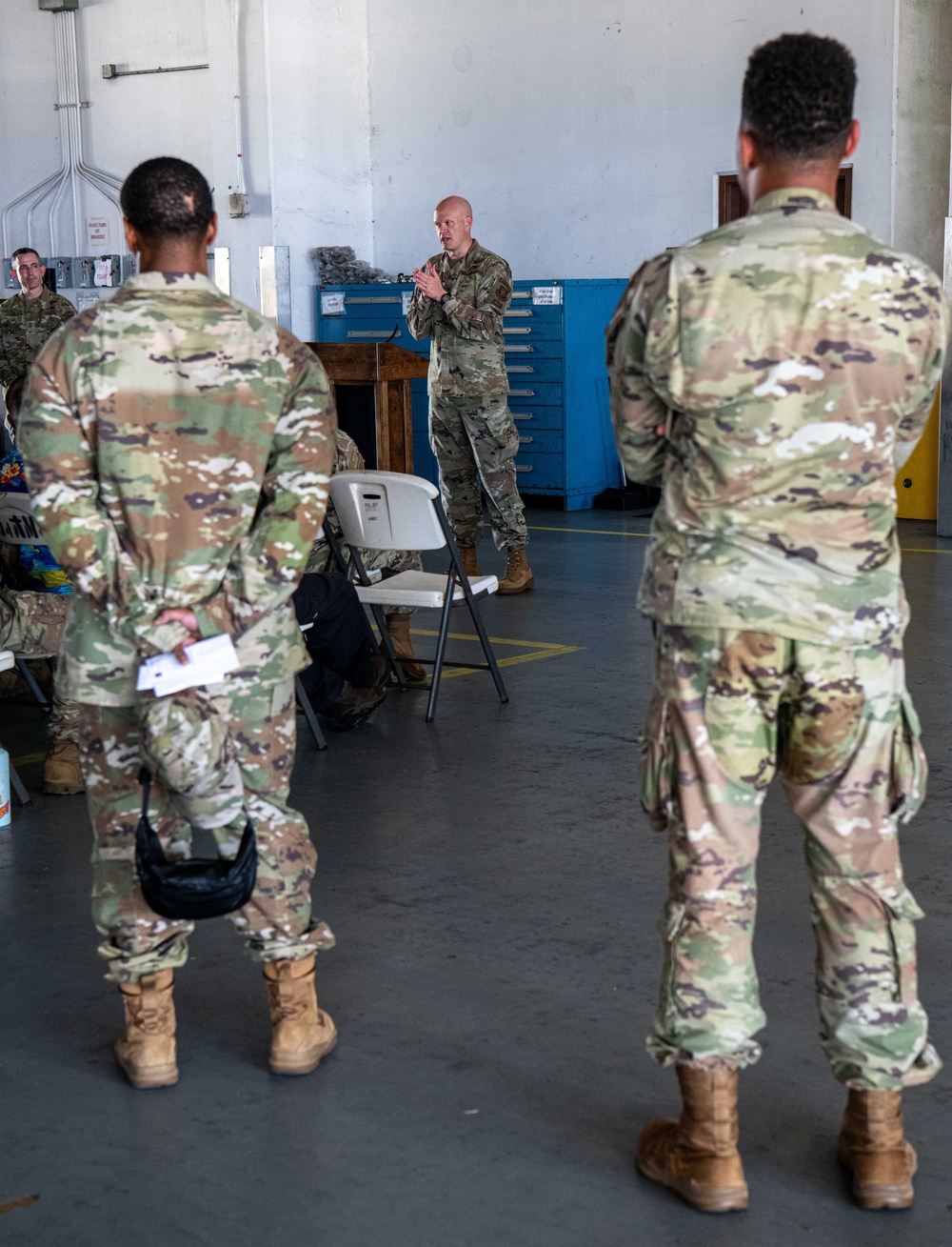 515 AMOW Command Team Tours AMS Units